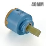 Auralum 40 mm Keramik Kartusche für Einhebel Armaturen Bad/Küche - 3