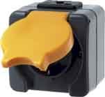 Preisvergleich Produktbild Berker AP-Steckdose 1f. 4280 WD ISO-Panzer Steckdose 4011334028710