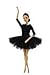 Produktbild kuulee black fashion handgefertigte ballett kleid kleidung für barbie - puppe