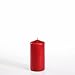 Produktbild PAPSTAR 1 Stumpenkerze Ø 80 mm · 100 mm rot