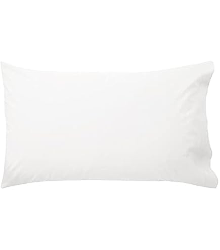 Fazzini Atelier Federe In Cotone Percalle 200 TC, Coppia 52x82 Cm, Made In Italy, Colore Zaffiro, Art. Arianna