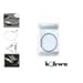 Kobwa(TM) Flexible Soft Plastic Flectional Mannequin Model Fake Hand For Nail Art Practice -Fleshcolor + Keyring