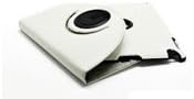 Duetto White Leather Case with Rotating Stand for iPad 3
