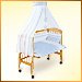 FabiMax Emily Baby Max Pro Foldaway Cot with Mattress and Accessories Choice of 5 Colours