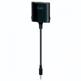 Price comparison product image iLuv 3.5 mm Audio Splitter - Black