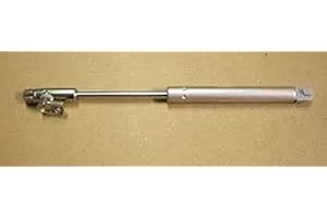 Duuous KRABY Soft Stop Gas Rod Spring (Center, 244 mm, 120N, Silver)