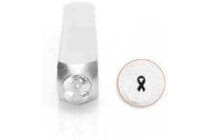 ImpressArt Tampon à frapper avec nœud rose 4 mm