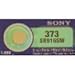 Produktbild Sony 373 SR916W SB-AJ Knopfzellen-Batterie / Uhrenbatterie, Silberoxid, 1,55 V