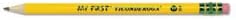MY FIRST TICONDEROGA WOODCASE PENCIL, HB #2, YELLOW BARREL, 1 DOZEN