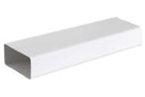 EDIL PLAST serie CT229B Tubo bianco da 1,5 mt rettangolare 220x90 mm