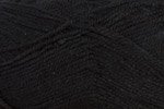 5er Packung Gründl Wolle LISA, 50 g, 100 % Polyacryl, Farbe 26 (schwarz)