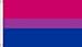 Produktbild 5 ft x 3 ft (150 x 90 cm) bi-pride Bi Gay Pride 100% Polyester Material Flagge Banner Ideal für Pub Club Schule Festival Business Party Dekoration