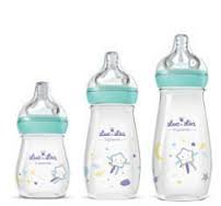 Luc et Léa Ergosense Biberon Anti-Colique 330 ml 4 Mois et + - Forêt