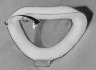 Optic Shop Pro Optics Clip On Moisture Chamber- Fits Left Eye -- Size Medium- White In Color