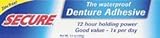 Secure Denture Bonding Cream Secure 1.4 oz Cream by Secure