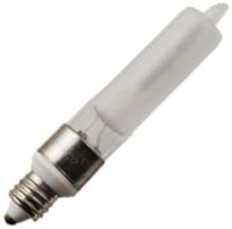 Higuchi Jd7011F - 100 Watt Halogen Jd Type Light Bulb / E11 Base (Mini Candelabra) / 130 Volt, Long Life / Frosted