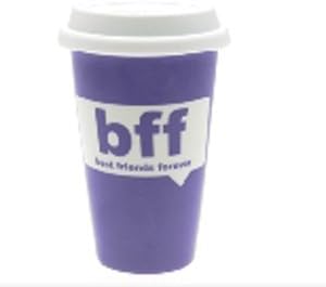 Travel Mug - Text Speak BFF Best Friends Forever