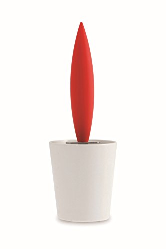 Legnoart Spicy ROTAE Pizzaschneider Edelstahl Gummi Porzellan Rot PC-1R - 2