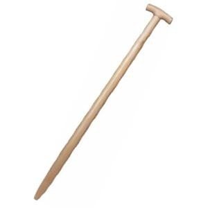 Ideal Gärtnerspatenstiel aus Eschenholz in T-Form 85 cm