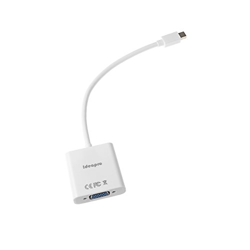 ideapro Thunderbolt Mini Displayport Display Port DP auf VGA Weiblich Kabel Adapter Converter für Macbook Air/Pro, Microsoft Surface Pro & Pro 2 3 - 2