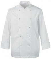SCHOLAR CHEFS JACKET PRESS STUD FASTENING SIZE 5XL