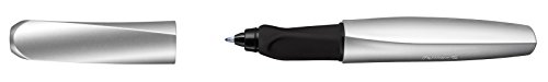 Pelikan 947457 Tintenroller Twist, universell für Rechts- und Linkshänder, silber - 4