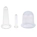 Produktbild Set 3St Silikon Schröpfe Werkzeuge Mit 1St Körper Tiefenmassage Für Cellulite Entfernung, Gewicht Abnahme Und 2St Gesicht Und Nacken Massage Für Kollagen Stimulation, Falten Entfernen Von VAGA
