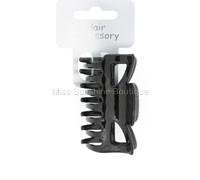 6cm Hair Clamp Claw Grip Clip Accessory Black