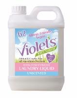 Violet's Natural Laundry Liquid Un-Scented 2.5 litre