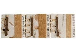 Download Petal Mini Bougainvillea Handmade Hand Bound Address Book - Pack of 3 (10cm x 10cm x 1cm)