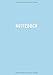 Produktbild NOTIZBUCH A5 KARIERT: 110 Seiten ohne Rand | ganzseitig kariertes Papier | Perfekt als Journal, Notizheft, Tagebuch, Schulheft, Logbuch | Blau