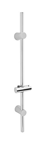 Badwelten24 Messing Duschstange variabel ohne neu zu Bohren chrom
