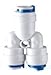 Produktbild Realgoal 1/4" Tee 3 Wege Y Typ Tube Quick Connect Push Fit Connector RO Umkehrosmose Pure-Wasserfiltersystem (Packung mit 5)
