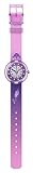 Flik Flak Mädchen Analog Quarz Uhr mit Stoff Armband FPNP019