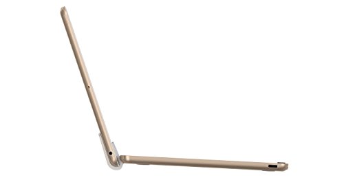 Brydge 9.7 QWERTZ Aluminium Bluetooth Tastatur für iPad Air, Air 2 & iPad Pro 9,7″ – Gold - 5