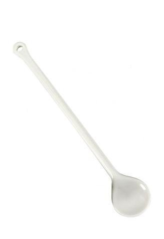 Melamin Rundlöffel 31cm weiß
