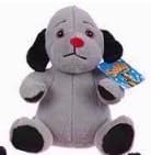 citv The Sooty Show - SWEEP, plush approx 8" - Retro TV Favourites!!