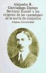 Image de Bertrand Russell y los orígenes de paradojas de teoría de conjuntos (Alianza Universidad)