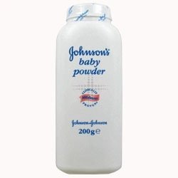 THREE PACKS of Johnsons Baby Powder 100g