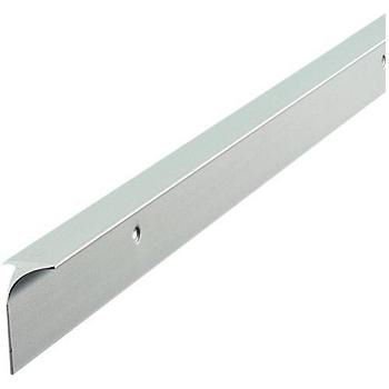 Eckverbinder für Arbeitsplatte, Matt, silberfarben, 40 mm x 630 mm