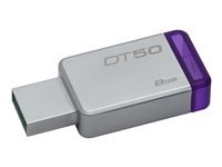 Preisvergleich Produktbild USB-Stick 8GB Kingston DataTraveler 50 retail