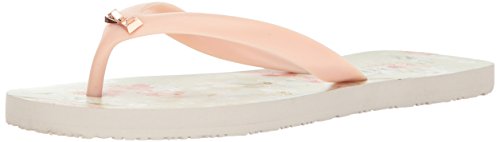 Ted Baker Womens Aalo Synt Af Oriental Blossom Sandal White