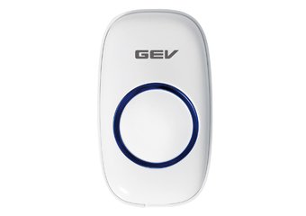 Preisvergleich Produktbild GEV Zusatzklingeltaster, 1 Stück, weiß, 9851