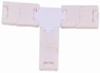 IP20 RGB fast T connector with notch