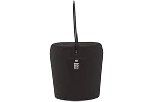 OMANA Portable Bucket Lock, Cipher Safe Box, Anti Theft, 3-digit Combination Lock, for Outdoor, Beach, Car, Caravan, Camping, Sports, Travel, Shopping (Black)