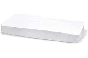 Cambrass - Sabana Bajera algodón - Sabana Ajustable con Gomas - Ropa de Cama para bebé con Tratamiento Sanitized - Cuna 60x120x17 cm Blanco