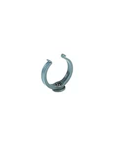 Collier Lyre PVC Gris Nicoll - Ø 50mm - Pour Serrage Tube - Embase M7x150mm