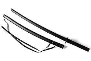 PLAYWELL Martial Arts Black Polypropylene Sparring Bokken With Scabbard