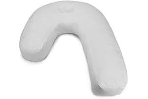 HONFITAT Bluelover U-Shape PP Bawełna Biała Poduszka Boczna Śpiąca Zagłówek Podróż Przeciw chrapaniu Miękka Poduszka