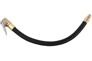 YMIKO Przedłużenie Węża do Pompowania Opon Samozamykająca Się Dysza, Przedłużenie Węża do Pompowania Opon Pompka do Opon Szybki Uchwyt do Pompowania Adapter do Motocykla Samochodowego Rower z Zaworem Ameryk